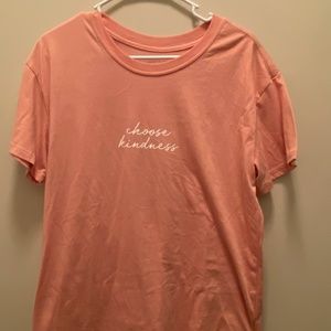 Pink "Choose Kindness" Tee